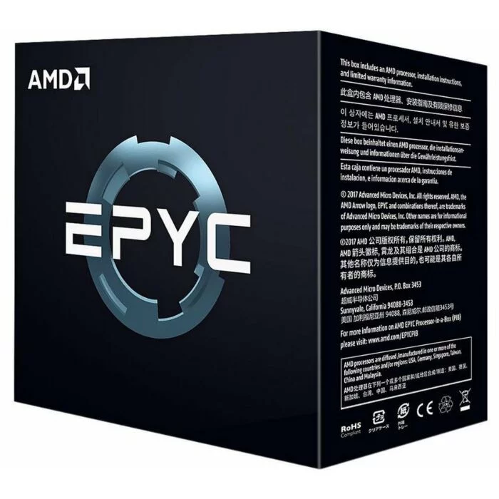 AMD Epyc 7251 - 2.1GHz Eight Core 16 Thread Socket SP3 Processor