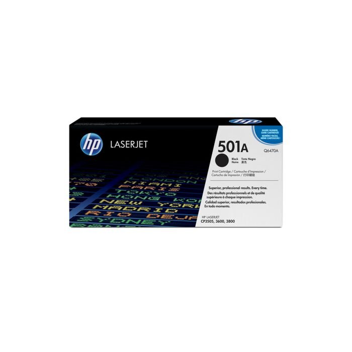 HP 501A Laserjet 3505/3600/3800 Black Print Cartridge