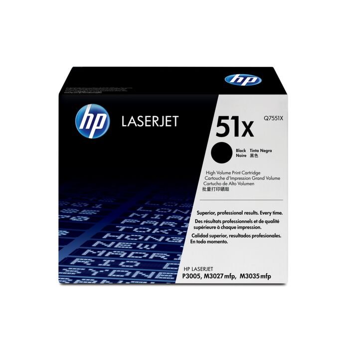 HP 51X Laserjet P3005/M3027/M3035 Black Print Cartridge