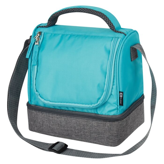 Quest Primo Lunch Bag � Grey and Turquoise