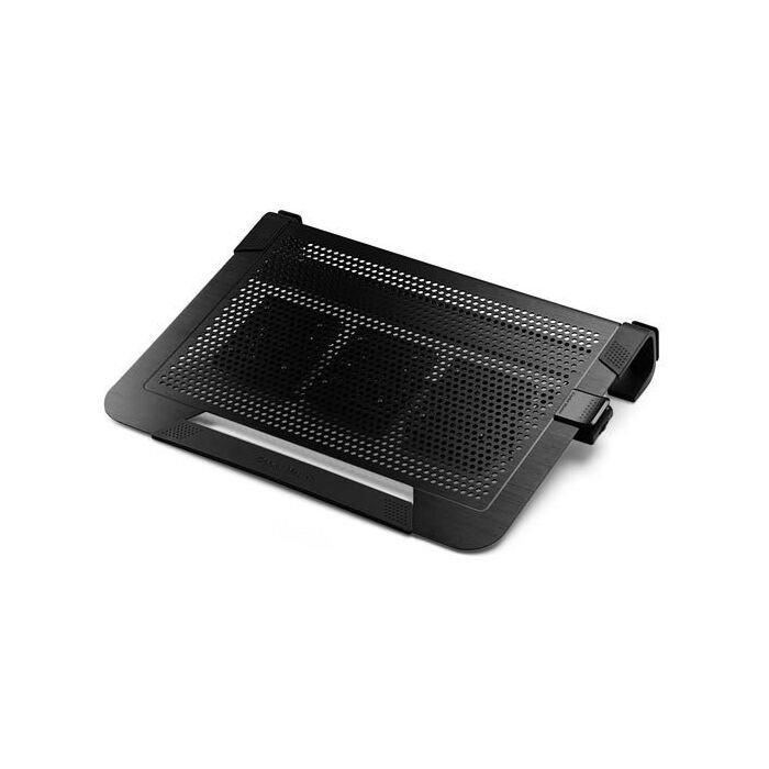 Cooler Master 19 Inch NotePal U3 Plus with Three 80mm Fans - Black