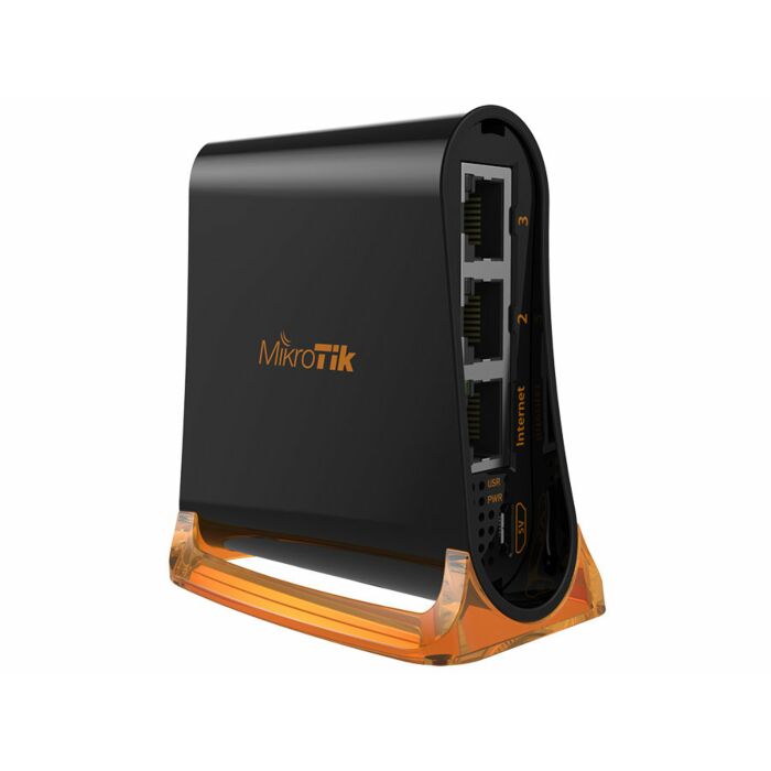 MikroTik hAP Mini 2.4GHz 1.5dBi 3 Port Ethernet WiFi Router | RB931-2nD