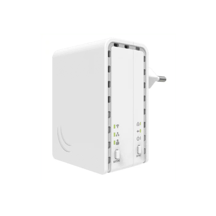 MikroTik Powerline 2.4GHz 1.5dBi Fast Ethernet WiFi AP | PL7411-2nD