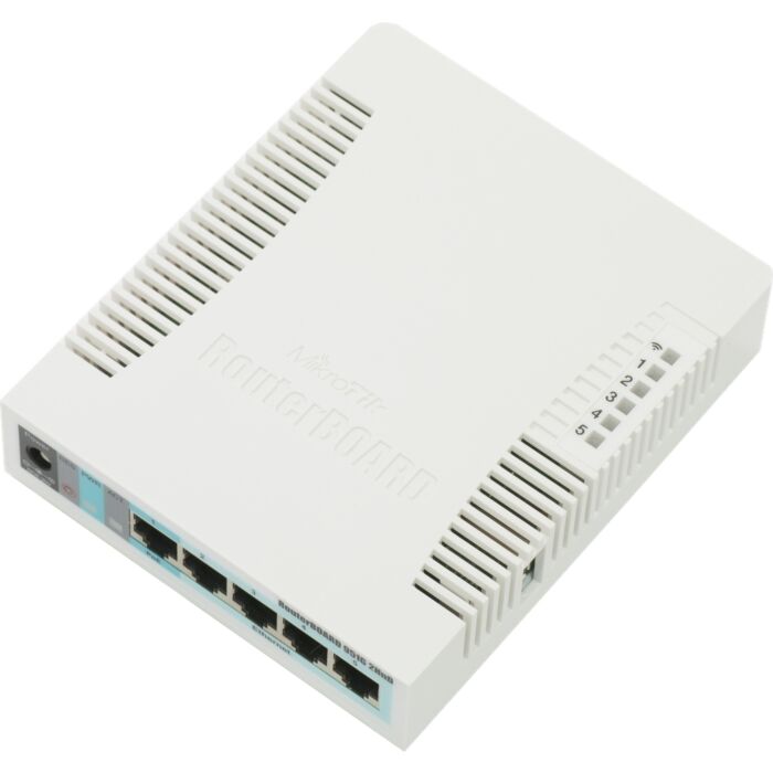 MikroTik RouterBOARD 802.11b/g/n SOHO Gigabit Access Point with 5x LAN