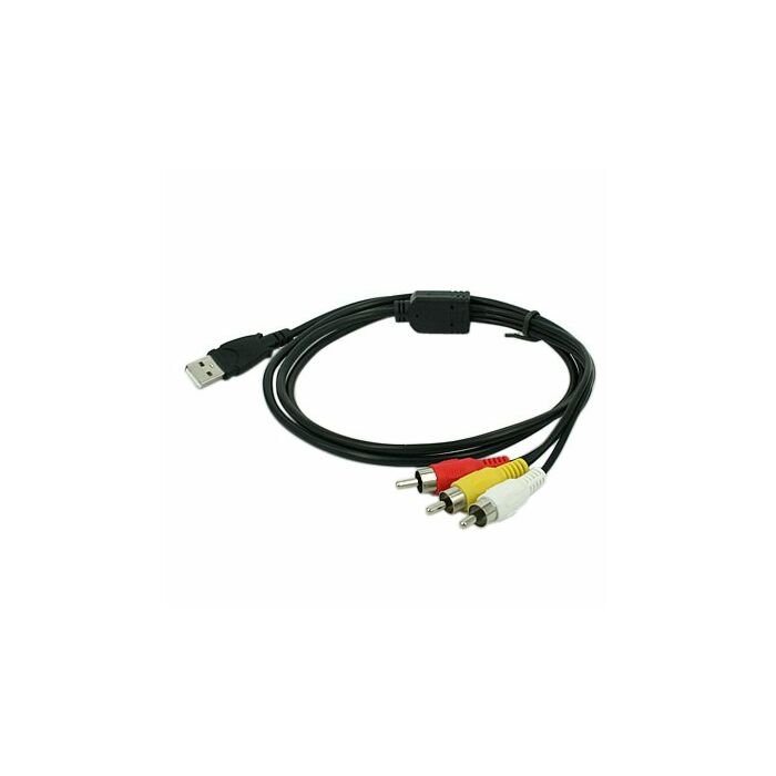 3 RCA To USB Cable 1.5m