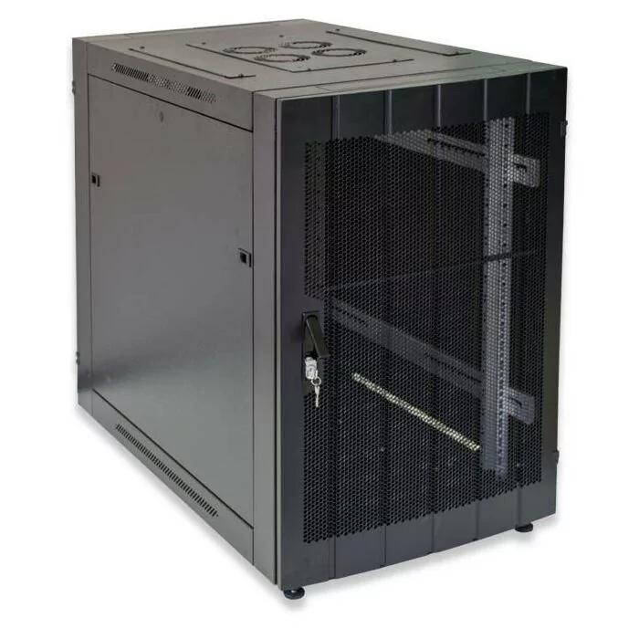 RCT Cabinet Wallmount 20U 600Wx450D Perforated Door 50kg load