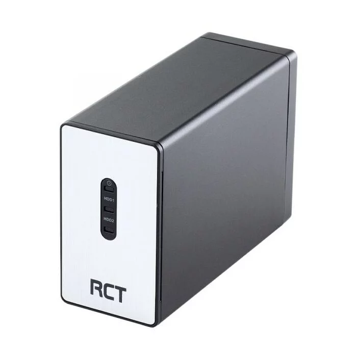 RCT 2-BAY RAID External HDD Enclosure - RAID - SATA3 TO USB3.0