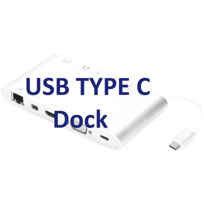 RCT DS-CN3269 USB TYPE C DESKTOP DOCKING STATION