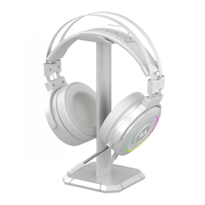 Redragon Lamia 2 USB | Virtual 7.1 | 3D Sound Effect | RGB | USB | PC/PS3/PS4 | Stand Included Gaming Headset - White