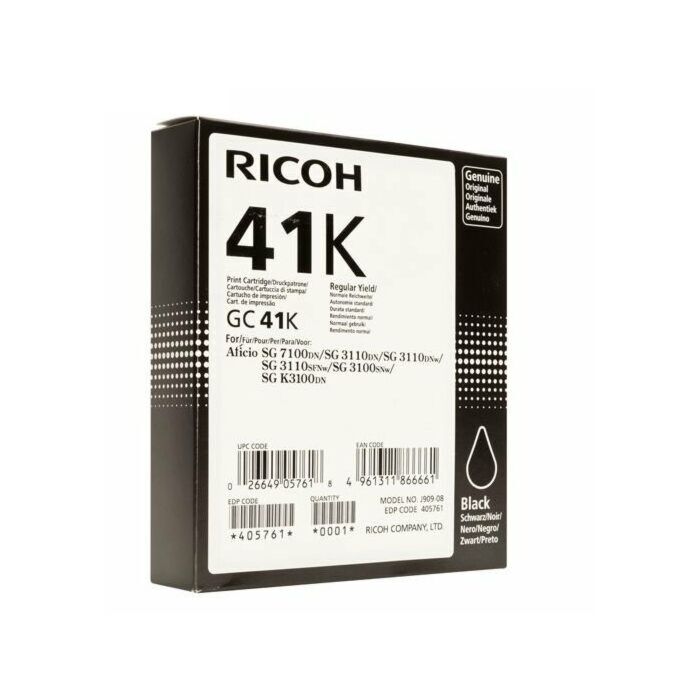 RICOH SG 2100 Black Cartridge
