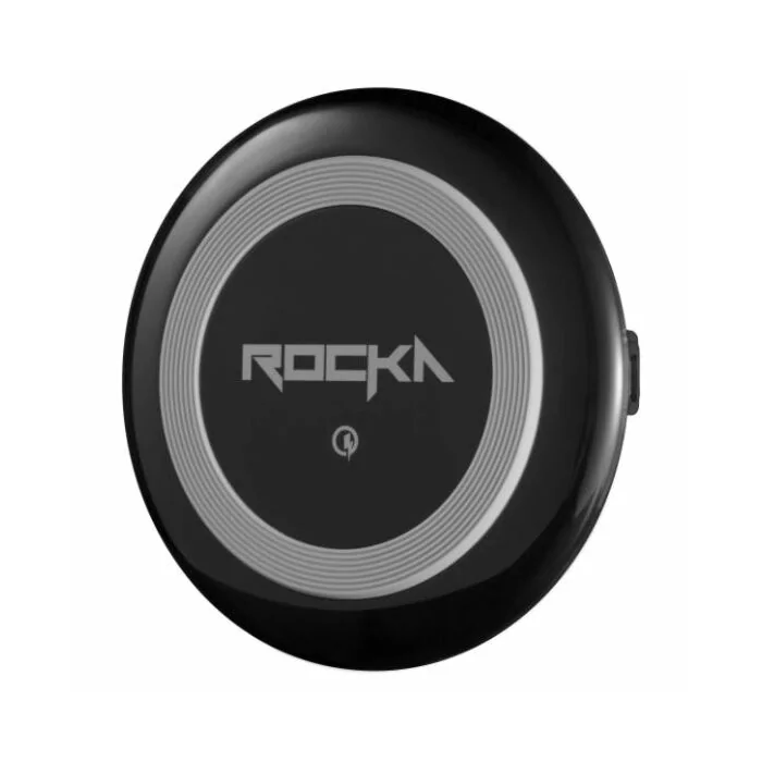 Rocka Liberty series Qi Wireless phone charger - black