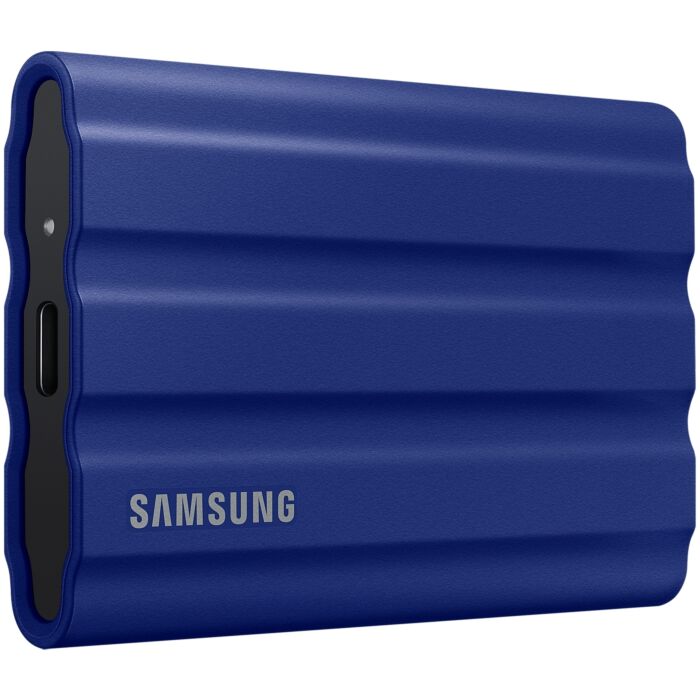 Samsung T7 Shield 2TB USB 3.2 portable Ruggedised SSD - Blue