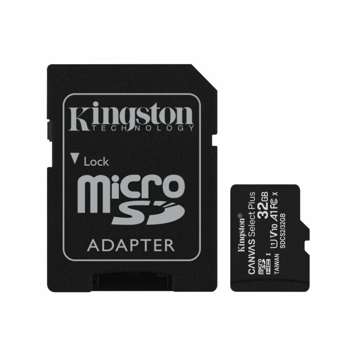 Kingston Micro SD Card Canvas Select Plus 32GB 100MB/S