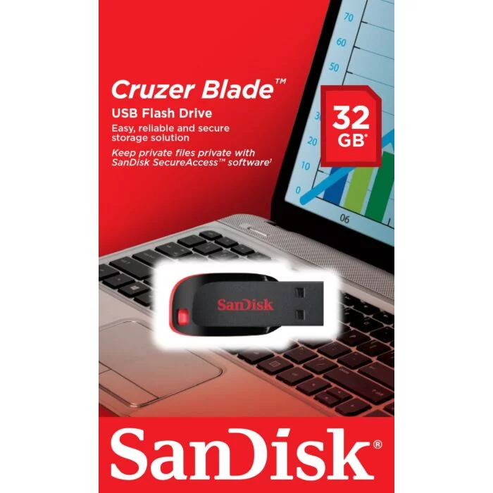 Cruzer Blade USB flash drive 32GB USB 2.0