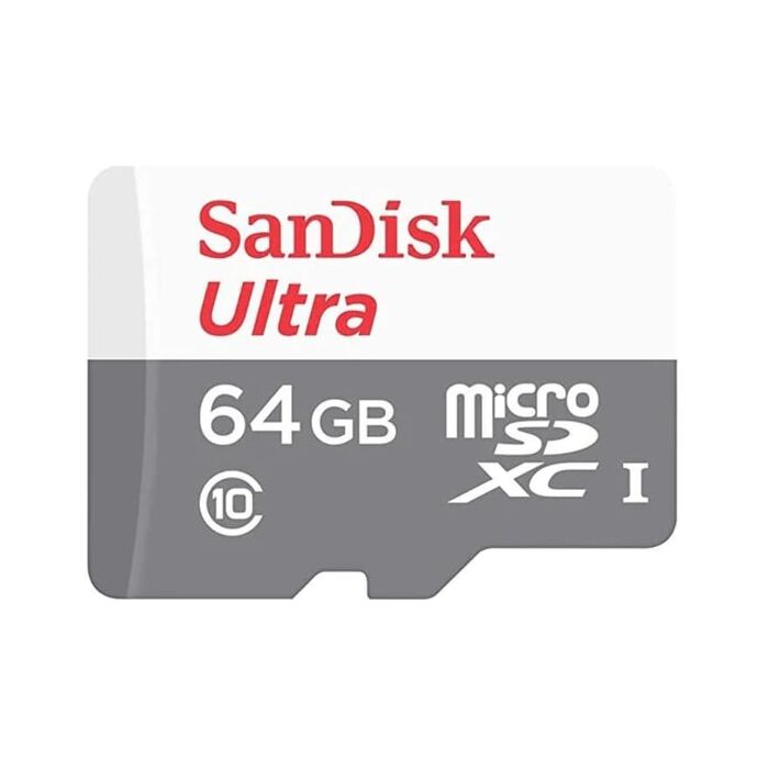 SanDisk Memory Card 64GB MicroSDXC Class 10