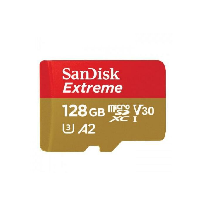 Sandisk Extreme MicroSDXC UHS I Card 128GB