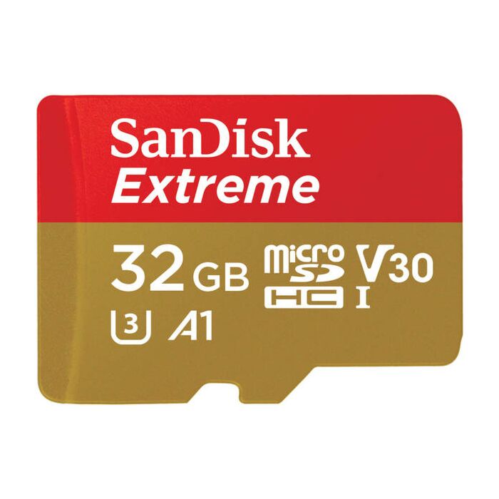Sandisk Extreme MicroSDHC UHS I Card 32GB