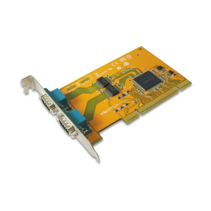 Sunix 2-port RS-232 Universal PCI Serial Remap Board