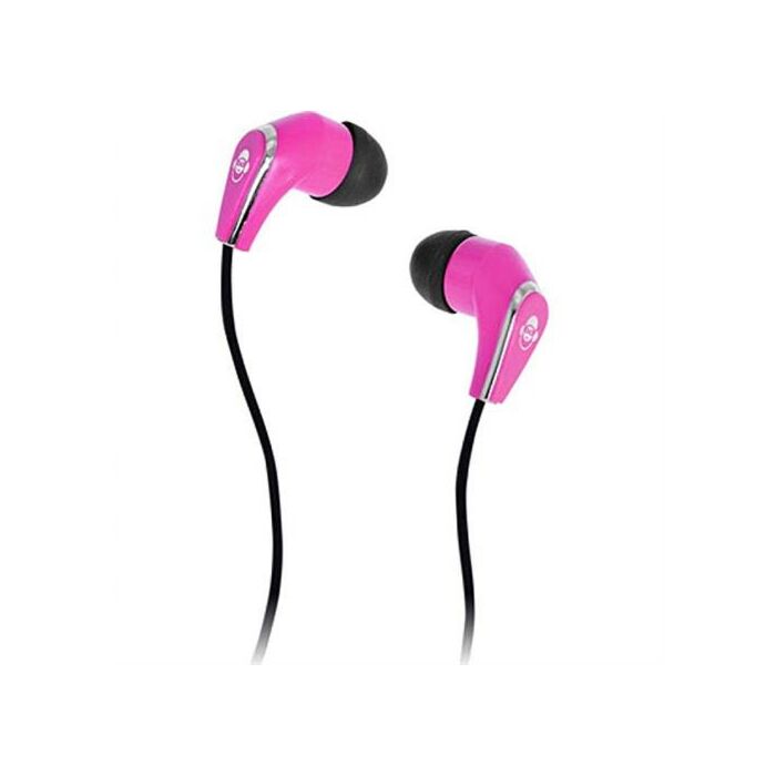 iDance Slam-20 In-Ear Stereo Earphones - Pink