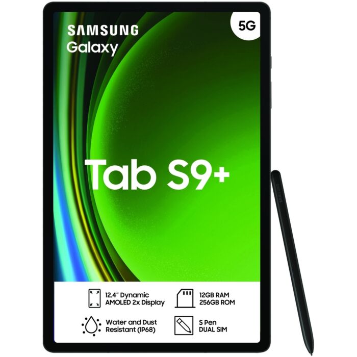 Samsung Galaxy Tab S9+ 12.4 inch Dynamic AMOLED 2X with 12GB RAM 256GB