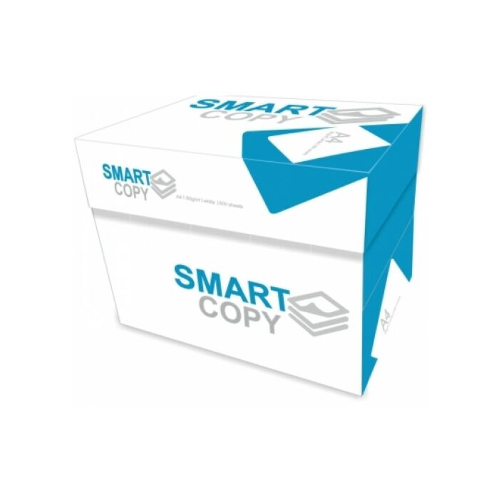Smart Copy Paper A4 (Box of 5 Reams) White 80gsm (500 Sheets)