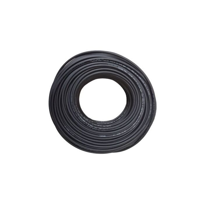 Mecer Solar cable 4mm x 500m Drum - Black
