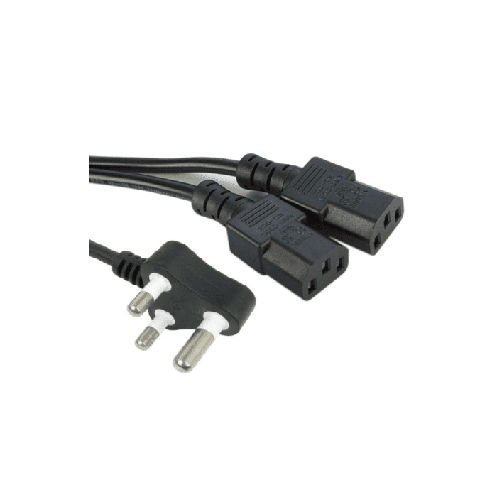 Power Cable - Splitter (2 way) 1.7m