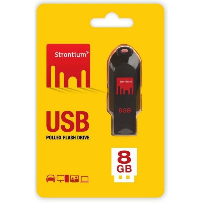Strontium 8GB Pollex Flsh Drive USB2.0