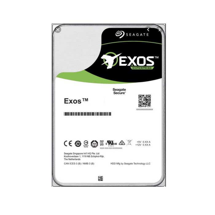 Seagate - Exos X16 14TB 3.5 inch 6GB/s SAS Fast Format 512e/4kn RPM 7200 Internal Hard Drive