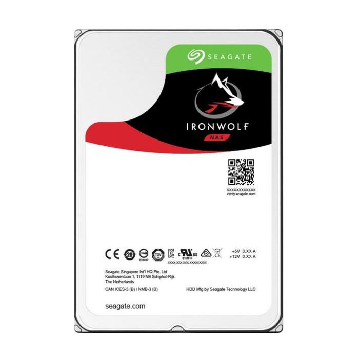 Seagate Ironwolf 4TB 3.5 inch - 5900rpm SATA 6GB/s Hard Drive