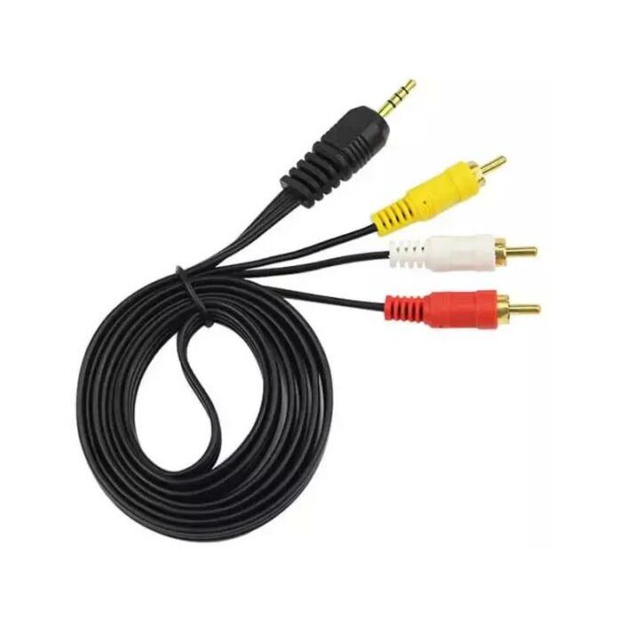 Male Stereo to Male RCA 1.5m