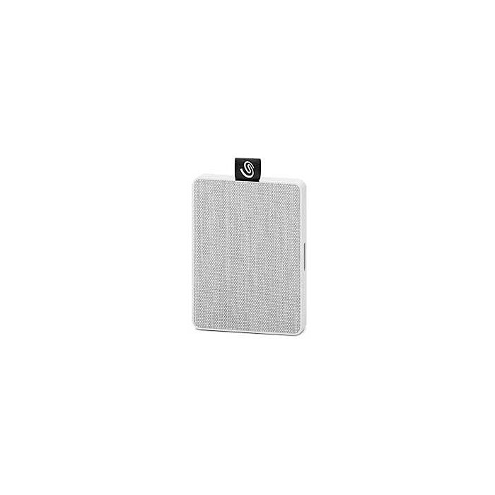 Seagate 500GB One Touch Mini Portable 2.5 inch Solid State Drive - White