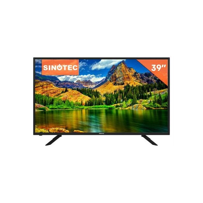 Sinotec STL-39VN88E 39 inch HD Ready LED TV - Resolution 1366 x 768 Contrast 2000:1 HDMI Input 2 RF Input 75ohms Coaxial X 1 2 X USB