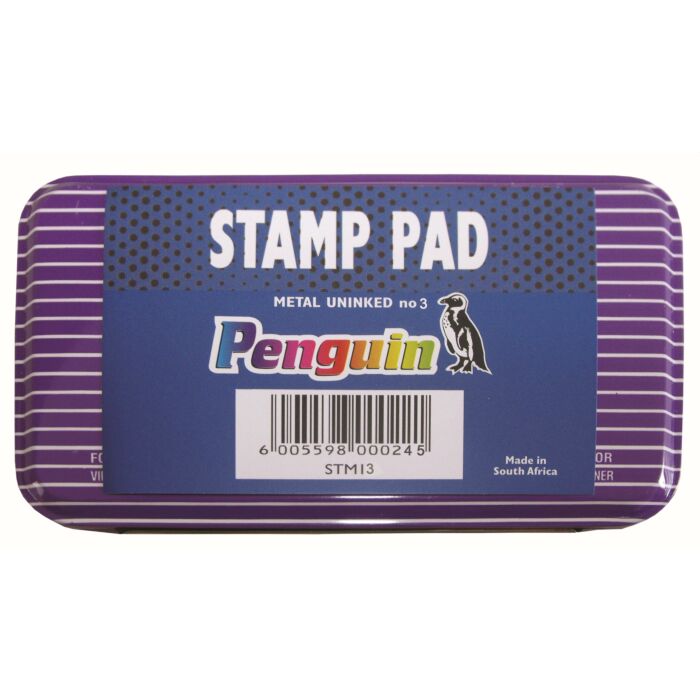 PENGUIN Metal Stamp Pad No.3 - Uninked (147 x 110mm) Box-10