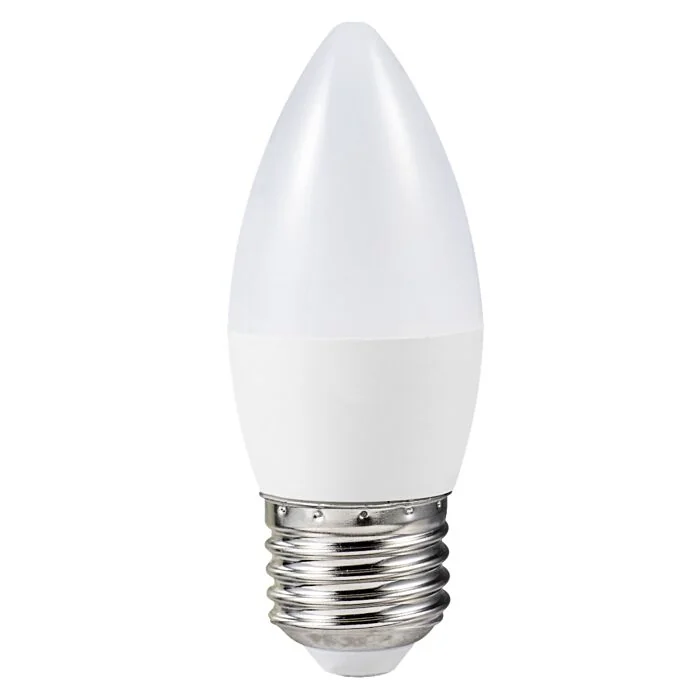 SWITCHED 5W Candle LED Light Bulb E27 - Warm White