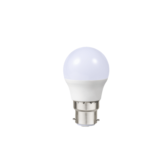 SWITCHED 5W Golfball LED Light Bulb B22 - Warm White