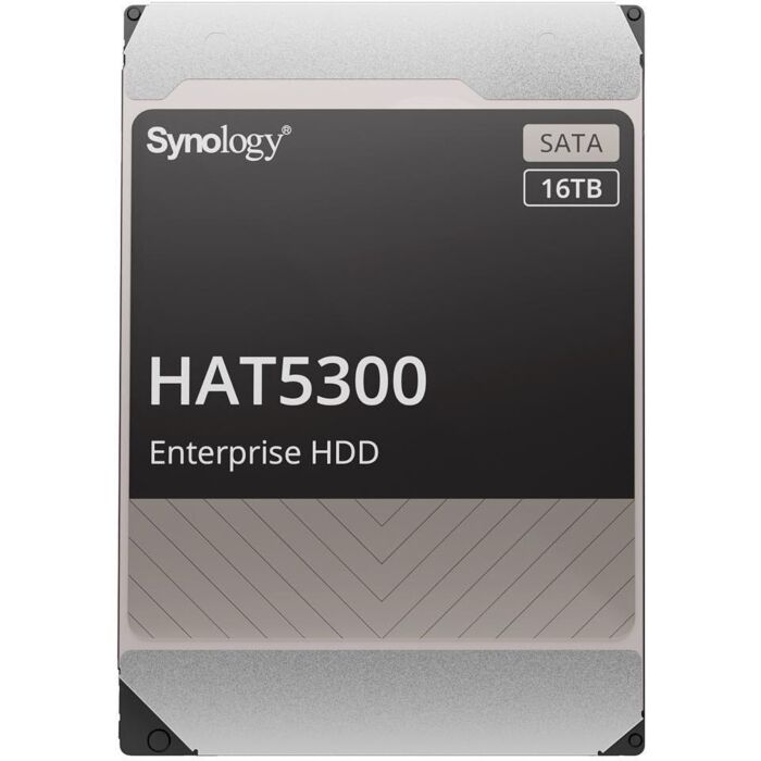 Synology HAT5300-16T 16TB 3.5 inch Enterprise HDD SATA 6GBs 256MB Cache RPM 7200 - Only use with Synology
