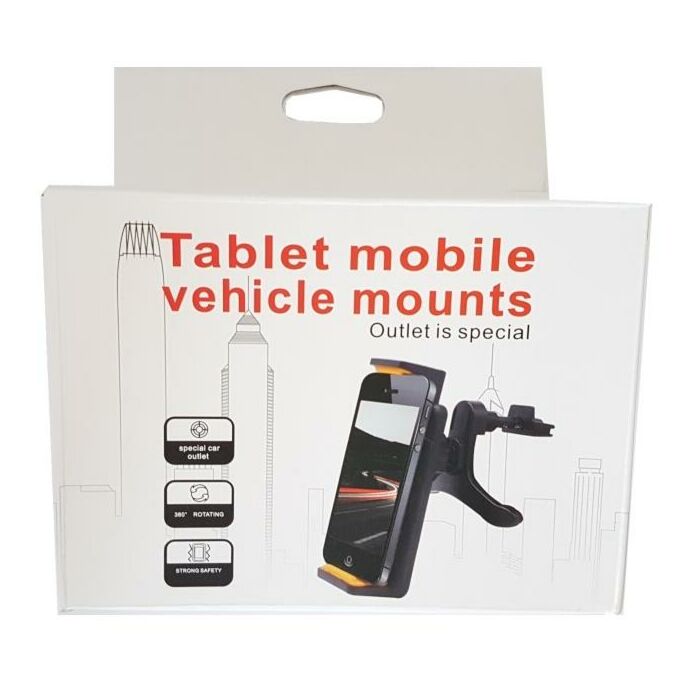 Adjustable Phone/Tab Holder for Cars - Suitable For 3.5