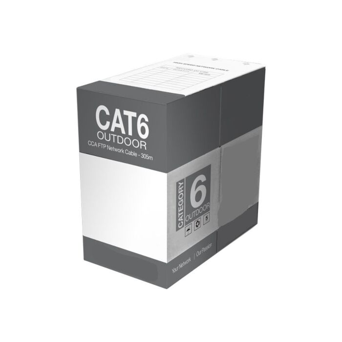 305m Box CAT6 Outdoor FTP CCA Cable
