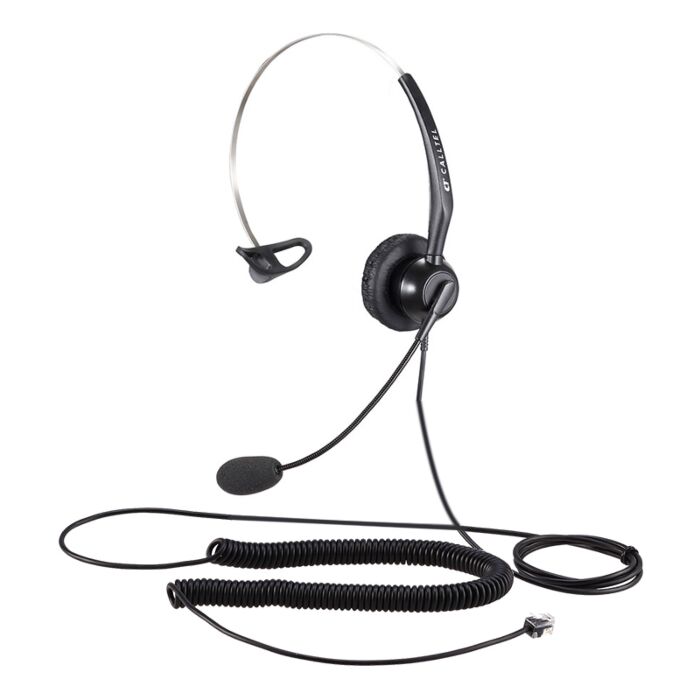 Calltel T800 Mono-Ear Noise-Cancelling Headset - RJ9 Standard