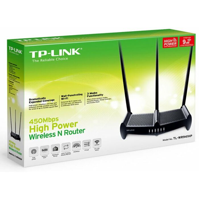 TP-link WR941HP 450mbps High Power Wireless N Router