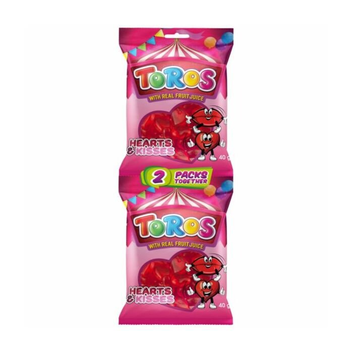 Toros 2 pack - (40g+40g=80g) Kisses and Hearts