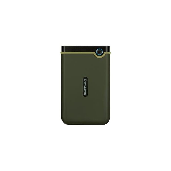 Transcend - StoreJet 25M3G 1TB M3 2.5 inch USB 3.1 External Hard Drive - Military Green
