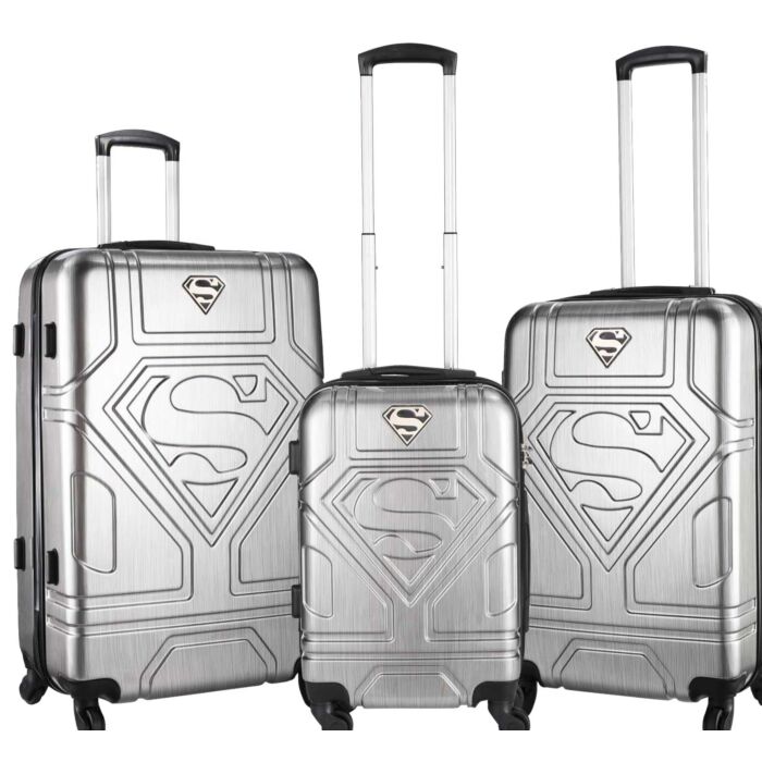Travelwize Superman Series luggage - Small - Silver