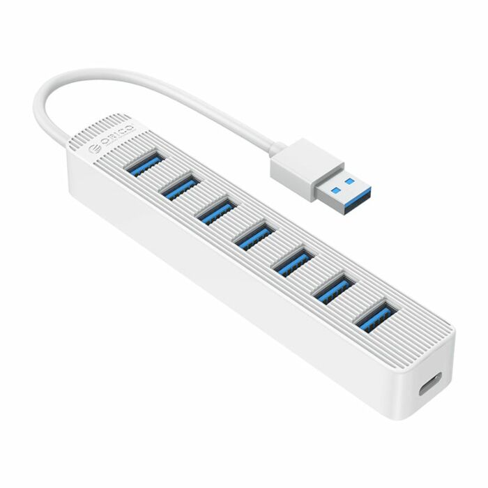 Orico 7 Port USB 3.0 Hub - White