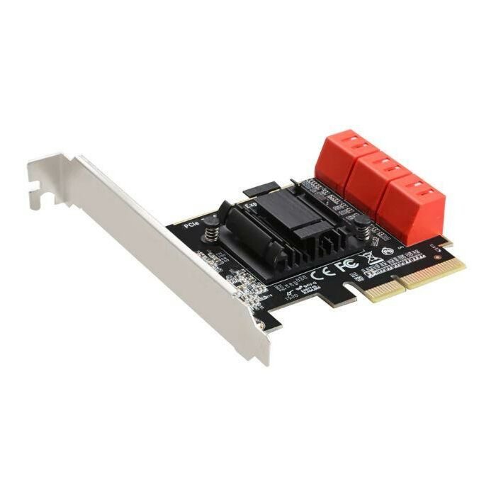 PCIE3.0-1X TO 6 SATA3 Expansion