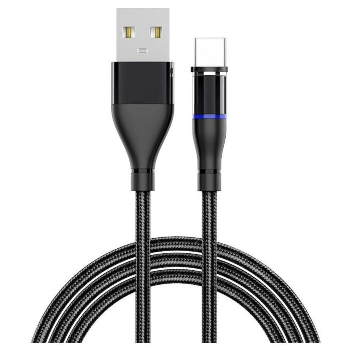 Appacs Magnetic Charging Cable Type-C Black