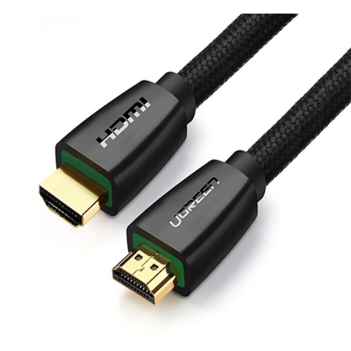 Ugreen 40408 HDMI 2.0 braided 18Gbps male / male cable - 1m