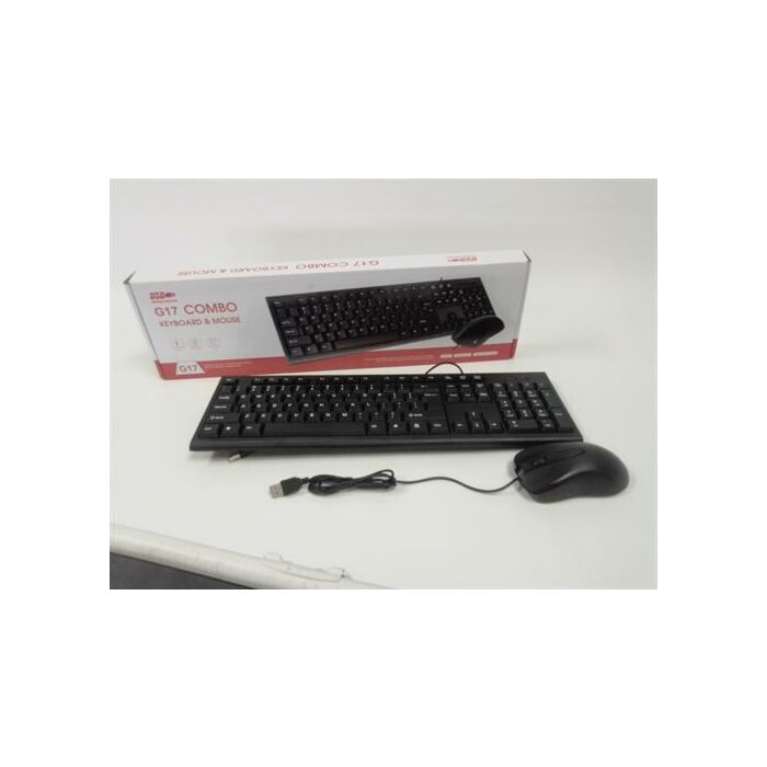 UniQue G17 Desktop Wired USB 104 Keys Standard Keyboard