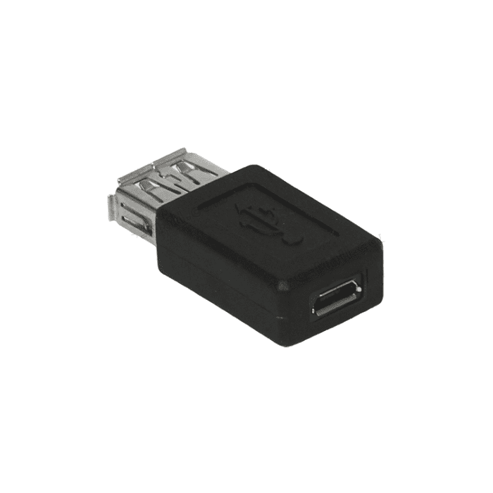 USB Female to Micro USB Female Adapter